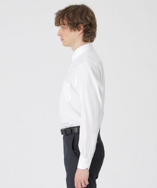BLUE LABEL / BLACK LABEL CRESTBRIDGE / ブルーレーベル / ブラックレーベル・クレストブリッジ  シャツ・ブラウス | 【一部店舗限定】テクニカルバスケットソリッドボタンダウンシャツ | 詳細2
