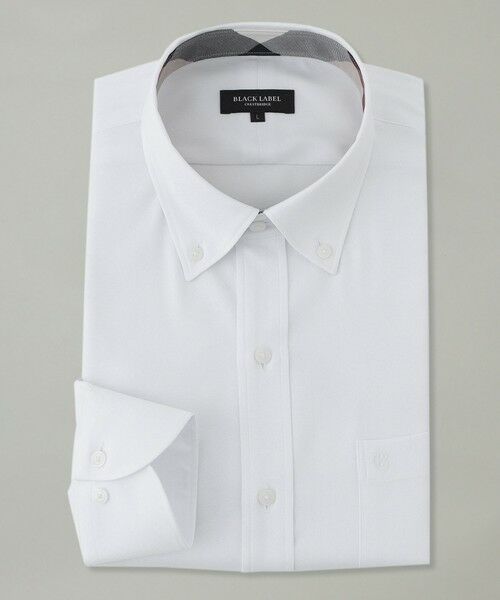 BLUE LABEL / BLACK LABEL CRESTBRIDGE / ブルーレーベル / ブラックレーベル・クレストブリッジ  シャツ・ブラウス | 【一部店舗限定】テクニカルバスケットソリッドボタンダウンシャツ | 詳細5