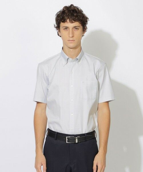 BLUE LABEL / BLACK LABEL CRESTBRIDGE / ブルーレーベル / ブラックレーベル・クレストブリッジ  シャツ・ブラウス | 【WEB限定】アンチソークトハーフボダンダウンシャツ | 詳細1