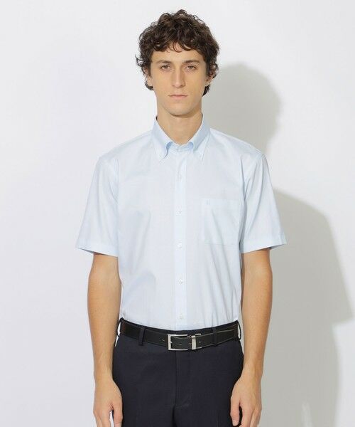 BLUE LABEL / BLACK LABEL CRESTBRIDGE / ブルーレーベル / ブラックレーベル・クレストブリッジ  シャツ・ブラウス | 【WEB限定】アンチソークトハーフボダンダウンシャツ | 詳細6