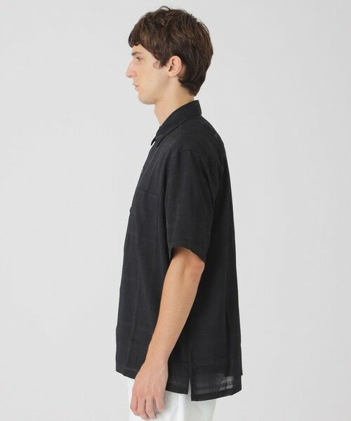 BLUE LABEL / BLACK LABEL CRESTBRIDGE / ブルーレーベル / ブラックレーベル・クレストブリッジ シャツ・ブラウス | シャドークレストブリッジチェックシアーシャツ | 詳細6