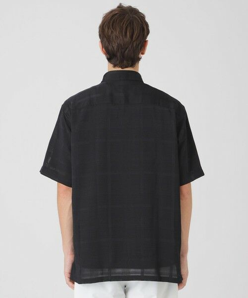 BLUE LABEL / BLACK LABEL CRESTBRIDGE / ブルーレーベル / ブラックレーベル・クレストブリッジ シャツ・ブラウス | シャドークレストブリッジチェックシアーシャツ | 詳細7