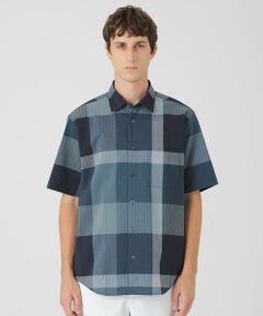 ブルーレーベルクレストブリッジ　シャツ BLACK LABEL CRESTBRIDGE シャツ デニムライククレストブリッジ