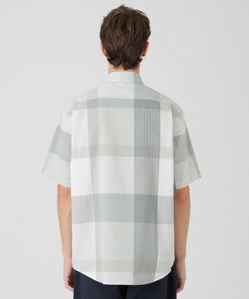 BLUE LABEL / BLACK LABEL CRESTBRIDGE / ブルーレーベル / ブラックレーベル・クレストブリッジ シャツ・ブラウス | クレストブリッジチェックサッカーシャツ | 詳細3