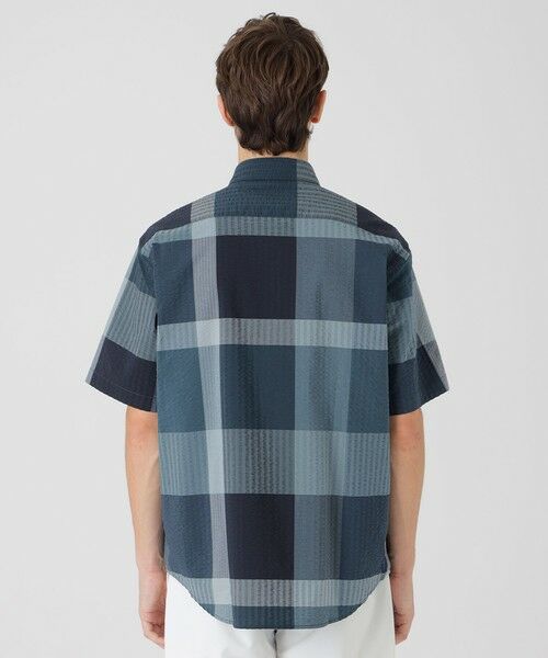 BLUE LABEL / BLACK LABEL CRESTBRIDGE / ブルーレーベル / ブラックレーベル・クレストブリッジ シャツ・ブラウス | クレストブリッジチェックサッカーシャツ | 詳細7