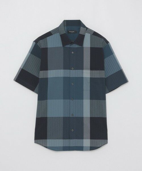 未使用ブラックレーベル　クレストブリッジチェックサッカーシャツ　M クレストブリッジチェックサッカーシャツ （シャツ・ブラウス
