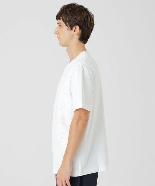 BLUE LABEL / BLACK LABEL CRESTBRIDGE / ブルーレーベル / ブラックレーベル・クレストブリッジ  カットソー | シアーチェックコンビTシャツ | 詳細2