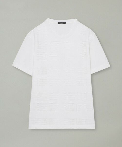 BLUE LABEL / BLACK LABEL CRESTBRIDGE / ブルーレーベル / ブラックレーベル・クレストブリッジ  カットソー | シアーチェックコンビTシャツ | 詳細4