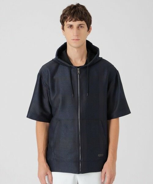 BLUE LABEL / BLACK LABEL CRESTBRIDGE / ブルーレーベル / ブラックレーベル・クレストブリッジ  カットソー | シャドークレストブリッジチェックカラミパーカー | 詳細9