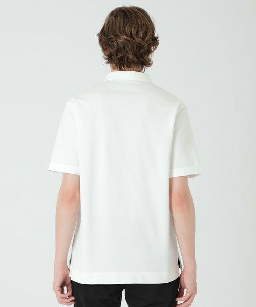 BLUE LABEL / BLACK LABEL CRESTBRIDGE / ブルーレーベル / ブラックレーベル・クレストブリッジ  カットソー | ストライプパッチワークポロシャツ | 詳細3