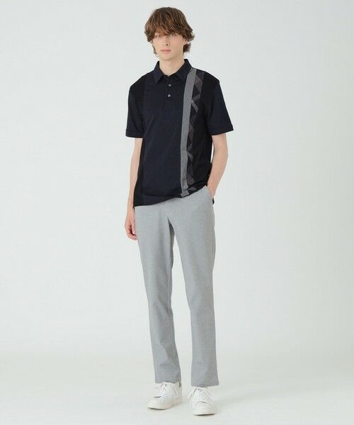 BLUE LABEL / BLACK LABEL CRESTBRIDGE / ブルーレーベル / ブラックレーベル・クレストブリッジ  カットソー | ストライプパッチワークポロシャツ | 詳細16