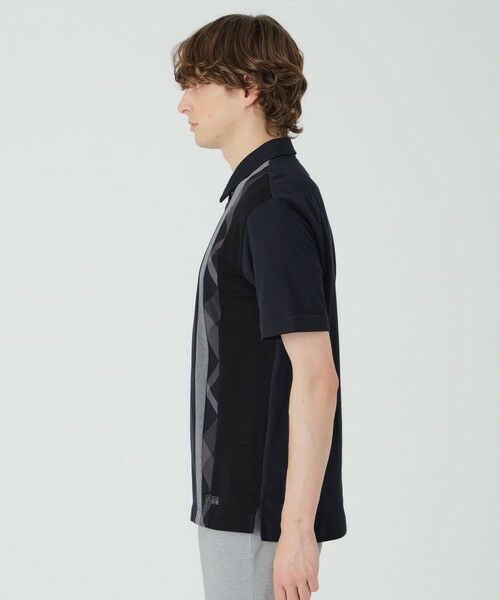 BLUE LABEL / BLACK LABEL CRESTBRIDGE / ブルーレーベル / ブラックレーベル・クレストブリッジ  カットソー | ストライプパッチワークポロシャツ | 詳細17