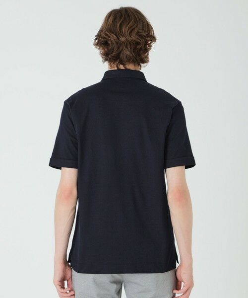 BLUE LABEL / BLACK LABEL CRESTBRIDGE / ブルーレーベル / ブラックレーベル・クレストブリッジ  カットソー | ストライプパッチワークポロシャツ | 詳細18