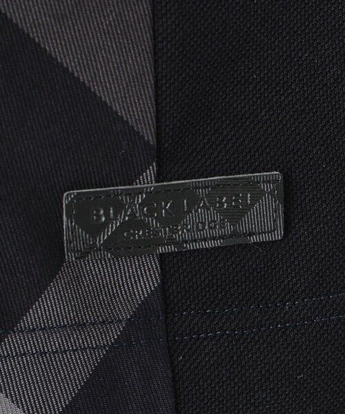 BLUE LABEL / BLACK LABEL CRESTBRIDGE / ブルーレーベル / ブラックレーベル・クレストブリッジ  カットソー | ストライプパッチワークポロシャツ | 詳細19