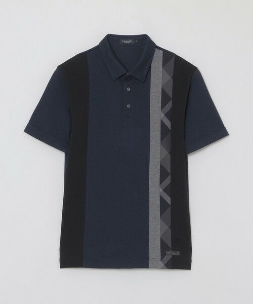 BLUE LABEL / BLACK LABEL CRESTBRIDGE / ブルーレーベル / ブラックレーベル・クレストブリッジ  カットソー | ストライプパッチワークポロシャツ | 詳細20