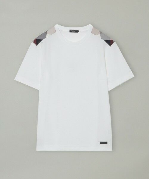 BLUE LABEL / BLACK LABEL CRESTBRIDGE / ブルーレーベル / ブラックレーベル・クレストブリッジ  カットソー | ショルダーチェックハニカムTシャツ | 詳細5