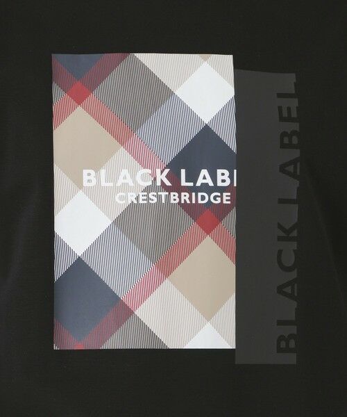 BLUE LABEL / BLACK LABEL CRESTBRIDGE / ブルーレーベル / ブラックレーベル・クレストブリッジ カットソー | ボックスチェックロゴグラフィックTシャツ | 詳細9