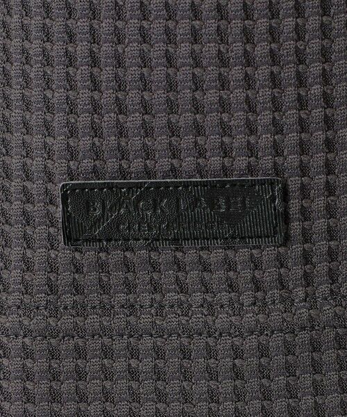 BLUE LABEL / BLACK LABEL CRESTBRIDGE / ブルーレーベル / ブラックレーベル・クレストブリッジ カットソー | テクスチャータックサイドチェックTシャツ | 詳細9