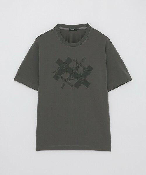 BLUE LABEL / BLACK LABEL CRESTBRIDGE / ブルーレーベル / ブラックレーベル・クレストブリッジ  カットソー | テクスチャーロゴグラフィックTシャツ | 詳細10