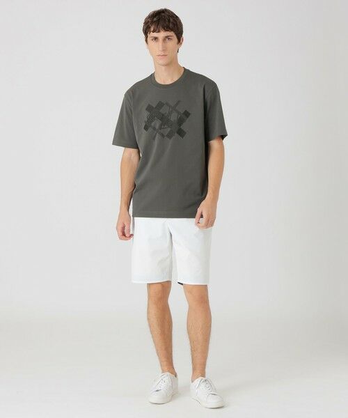 BLUE LABEL / BLACK LABEL CRESTBRIDGE / ブルーレーベル / ブラックレーベル・クレストブリッジ  カットソー | テクスチャーロゴグラフィックTシャツ | 詳細6