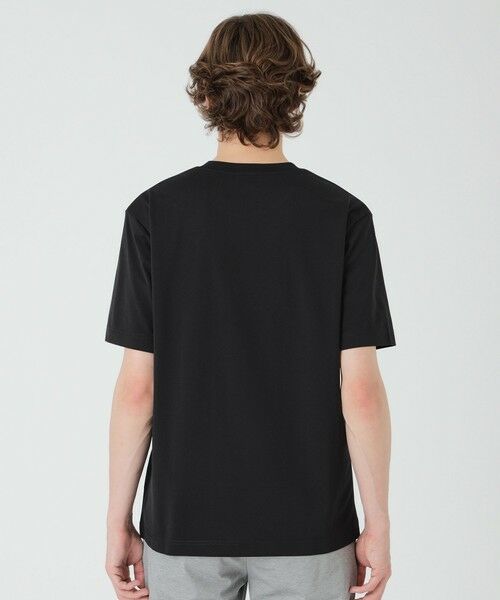 BLUE LABEL / BLACK LABEL CRESTBRIDGE / ブルーレーベル / ブラックレーベル・クレストブリッジ  カットソー | テクスチャーロゴグラフィックTシャツ | 詳細13