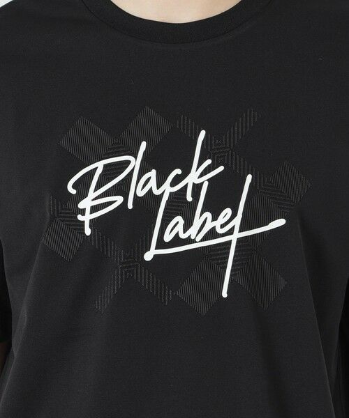 BLUE LABEL / BLACK LABEL CRESTBRIDGE / ブルーレーベル / ブラックレーベル・クレストブリッジ  カットソー | テクスチャーロゴグラフィックTシャツ | 詳細14