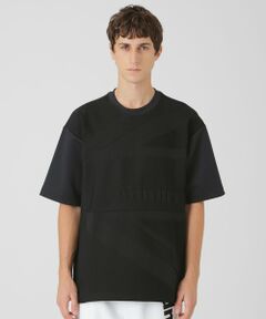BLUE LABEL / BLACK LABEL CRESTBRIDGE / ブルーレーベル / ブラックレーベル・クレストブリッジ  カットソー | 【BLACK lab.×Admiral】ニットドッキングアイコンTシャツ