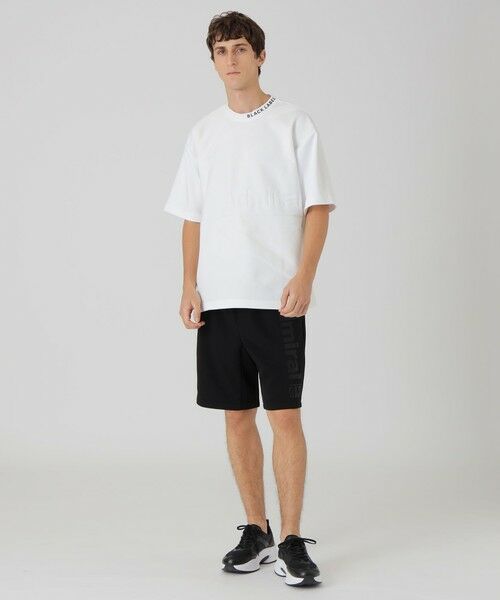 BLUE LABEL / BLACK LABEL CRESTBRIDGE / ブルーレーベル / ブラックレーベル・クレストブリッジ  カットソー | 【BLACK lab.×Admiral】ニットドッキングアイコンTシャツ | 詳細1