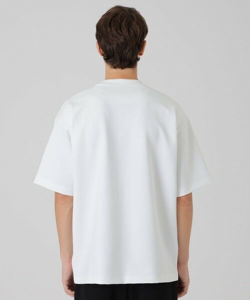 BLUE LABEL / BLACK LABEL CRESTBRIDGE / ブルーレーベル / ブラックレーベル・クレストブリッジ  カットソー | 【BLACK lab.×Admiral】ニットドッキングアイコンTシャツ | 詳細3