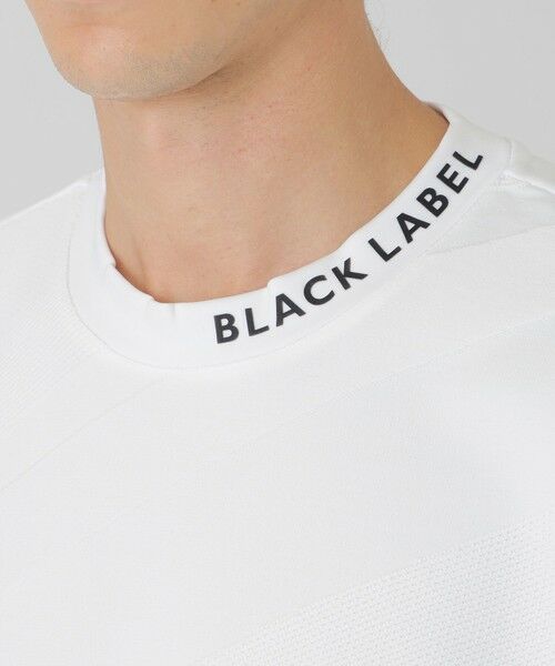 BLUE LABEL / BLACK LABEL CRESTBRIDGE / ブルーレーベル / ブラックレーベル・クレストブリッジ  カットソー | 【BLACK lab.×Admiral】ニットドッキングアイコンTシャツ | 詳細4