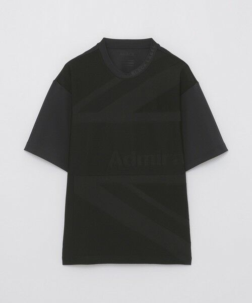 BLUE LABEL / BLACK LABEL CRESTBRIDGE / ブルーレーベル / ブラックレーベル・クレストブリッジ  カットソー | 【BLACK lab.×Admiral】ニットドッキングアイコンTシャツ | 詳細10