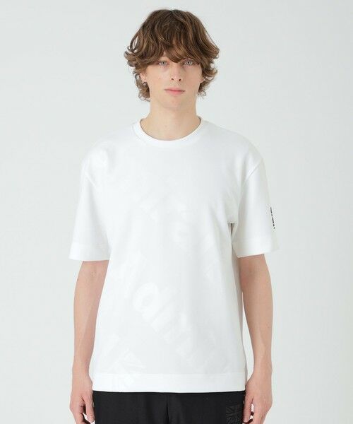 admiral　Tシャツ　ダブルビッグロゴプリントTEE CARAT ロゴプリントモックシャツ ADLA518 – ADMIRAL