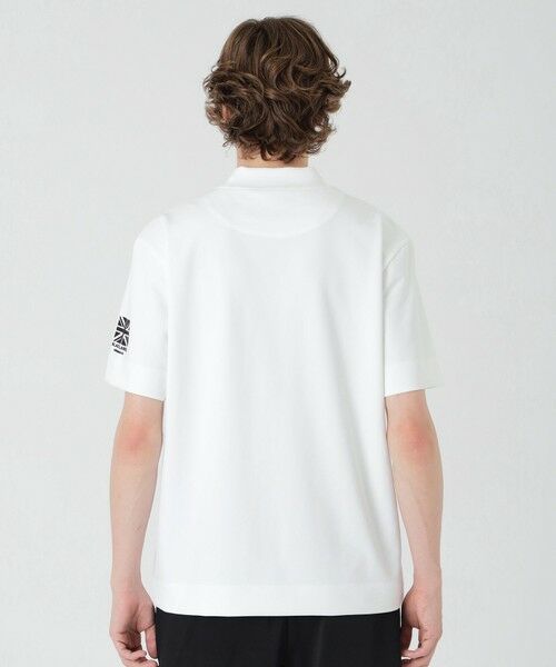 BLUE LABEL / BLACK LABEL CRESTBRIDGE / ブルーレーベル / ブラックレーベル・クレストブリッジ カットソー | 【BLACK lab.×Admiral】シャドーチェックロゴグラフィックTシャツ | 詳細3