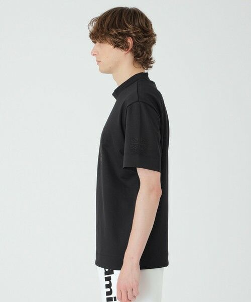 BLUE LABEL / BLACK LABEL CRESTBRIDGE / ブルーレーベル / ブラックレーベル・クレストブリッジ カットソー | 【BLACK lab.×Admiral】シャドーチェックロゴグラフィックTシャツ | 詳細8