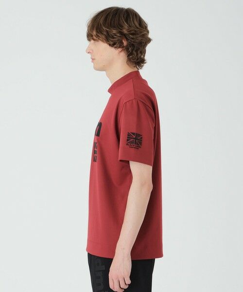 BLUE LABEL / BLACK LABEL CRESTBRIDGE / ブルーレーベル / ブラックレーベル・クレストブリッジ カットソー | 【BLACK lab.×Admiral】シャドーチェックロゴグラフィックTシャツ | 詳細14