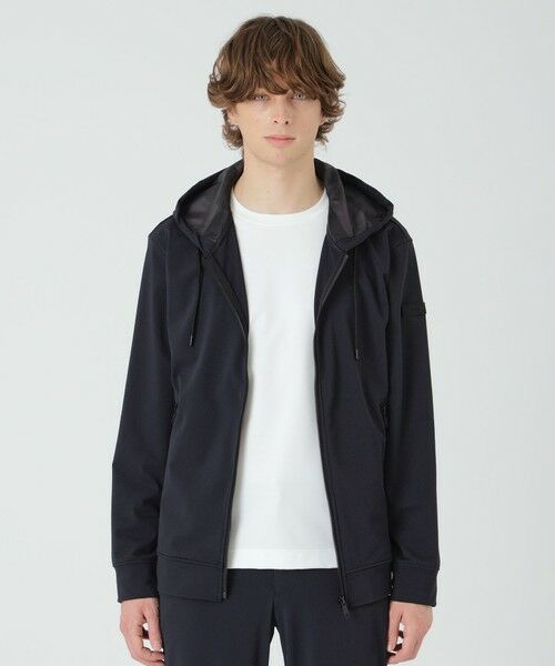 BLUE LABEL / BLACK LABEL CRESTBRIDGE/ブルーレーベル / ブラックレーベル・クレストブリッジ 【BLACK lab.】バッググリッドテクニカルパーカー ネイビー1 3L BLUE LABEL / BLACK LABEL CRESTBRIDGE/ブルーレーベル / ブラックレーベル・クレストブリッジ 【BLACK lab.】バッググリッドテクニカルパーカー ネイビー1 3L