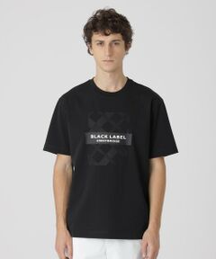 BLUE LABEL / BLACK LABEL CRESTBRIDGE / ブルーレーベル / ブラックレーベル・クレストブリッジ  カットソー | 【一部店舗限定】シャドーバイアスチェック ロゴプリントTシャツ