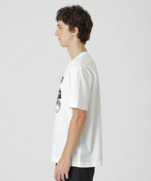 BLUE LABEL / BLACK LABEL CRESTBRIDGE / ブルーレーベル / ブラックレーベル・クレストブリッジ  カットソー | 【一部店舗限定】シャドーバイアスチェック ロゴプリントTシャツ | 詳細2