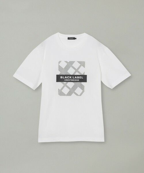 BLUE LABEL / BLACK LABEL CRESTBRIDGE / ブルーレーベル / ブラックレーベル・クレストブリッジ  カットソー | 【一部店舗限定】シャドーバイアスチェック ロゴプリントTシャツ | 詳細4