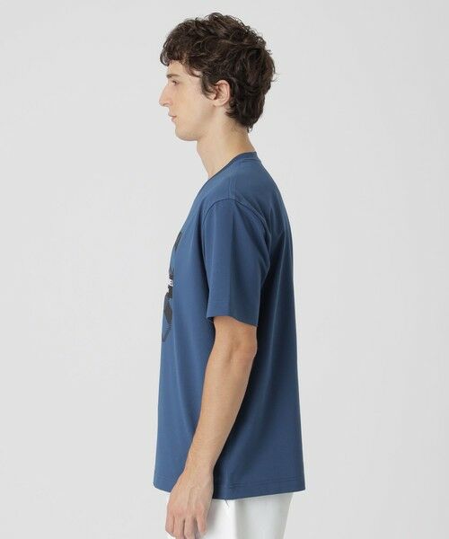 BLUE LABEL / BLACK LABEL CRESTBRIDGE / ブルーレーベル / ブラックレーベル・クレストブリッジ  カットソー | 【一部店舗限定】シャドーバイアスチェック ロゴプリントTシャツ | 詳細10