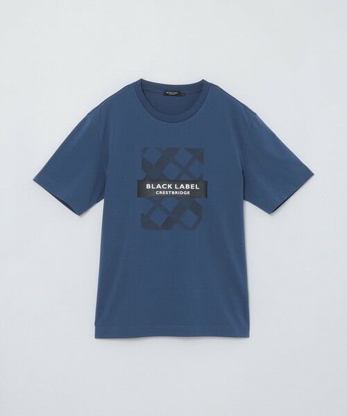 BLUE LABEL / BLACK LABEL CRESTBRIDGE / ブルーレーベル / ブラックレーベル・クレストブリッジ  カットソー | 【一部店舗限定】シャドーバイアスチェック ロゴプリントTシャツ | 詳細12