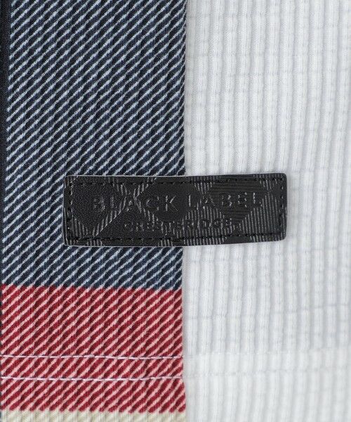 BLUE LABEL / BLACK LABEL CRESTBRIDGE / ブルーレーベル / ブラックレーベル・クレストブリッジ  カットソー | 【一部店舗限定】パネルサッカーチェックTシャツ | 詳細4