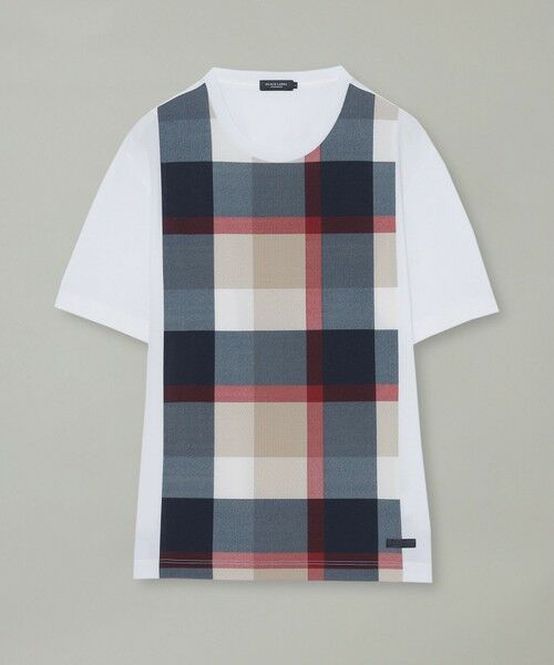 BLUE LABEL / BLACK LABEL CRESTBRIDGE / ブルーレーベル / ブラックレーベル・クレストブリッジ  カットソー | 【一部店舗限定】パネルサッカーチェックTシャツ | 詳細5