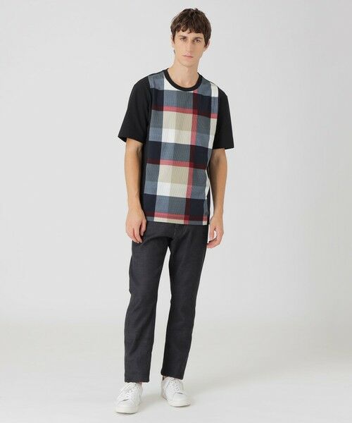 BLUE LABEL / BLACK LABEL CRESTBRIDGE / ブルーレーベル / ブラックレーベル・クレストブリッジ  カットソー | 【一部店舗限定】パネルサッカーチェックTシャツ | 詳細6