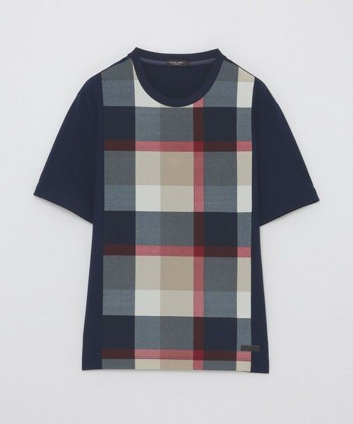 BLUE LABEL / BLACK LABEL CRESTBRIDGE / ブルーレーベル / ブラックレーベル・クレストブリッジ  カットソー | 【一部店舗限定】パネルサッカーチェックTシャツ | 詳細15