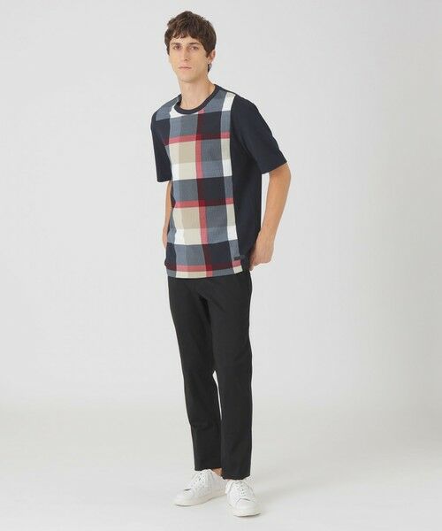 BLUE LABEL / BLACK LABEL CRESTBRIDGE / ブルーレーベル / ブラックレーベル・クレストブリッジ  カットソー | 【一部店舗限定】パネルサッカーチェックTシャツ | 詳細11