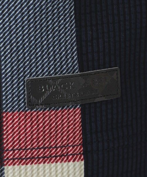 BLUE LABEL / BLACK LABEL CRESTBRIDGE / ブルーレーベル / ブラックレーベル・クレストブリッジ  カットソー | 【一部店舗限定】パネルサッカーチェックTシャツ | 詳細14