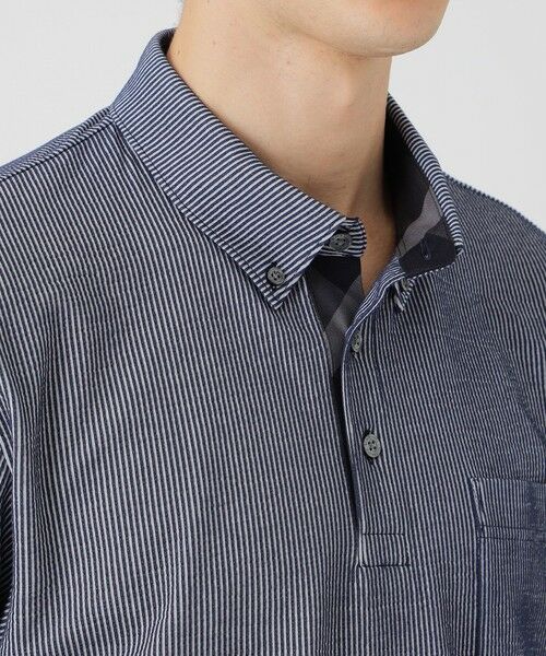 BLUE LABEL / BLACK LABEL CRESTBRIDGE / ブルーレーベル / ブラックレーベル・クレストブリッジ カットソー | 【一部店舗限定】テクニカルハイゲージサッカーポロシャツ | 詳細16