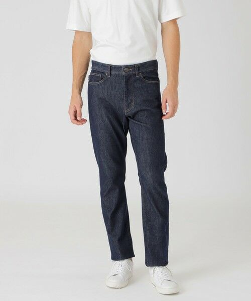 BLUE LABEL / BLACK LABEL CRESTBRIDGE/ブルーレーベル / ブラックレーベル・クレストブリッジ エバーブルーリジッドデニムパンツ ネイビー1 S BLUE LABEL / BLACK LABEL CRESTBRIDGE/ブルーレーベル / ブラックレーベル・クレストブリッジ エバーブルーリジッドデニムパンツ ネイビー1 S