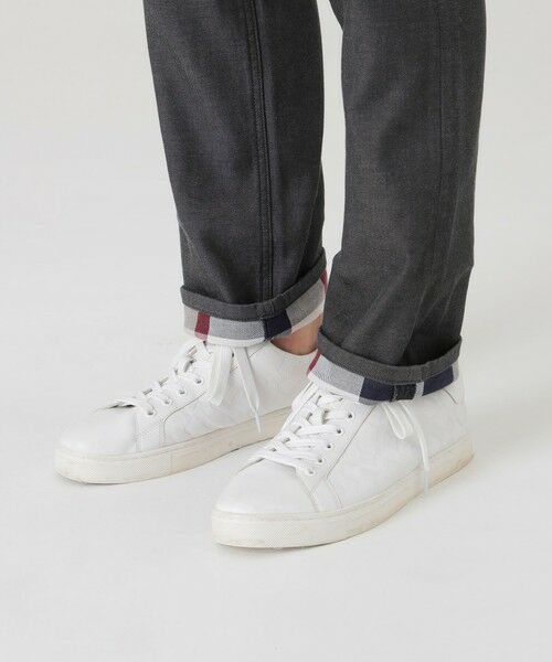 BLUE LABEL / BLACK LABEL CRESTBRIDGE / ブルーレーベル / ブラックレーベル・クレストブリッジ その他パンツ | ダブルフェイスクレストブリッジチェックデニムパンツ | 詳細9